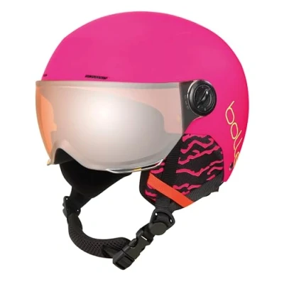 Image of Bollé Quiz Visor Hot Pink Matte Xs 49 52 cm Orange Gun Cat 2