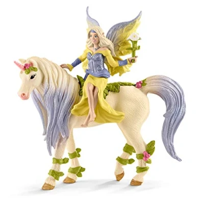 Image of Schleich bayala 70565 Fairy Sera with blossom unicorn
