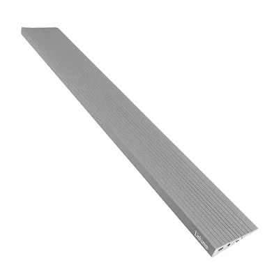 Image of LIEKUMM 2.5cm Rise Threshold Ramps for Wheelchairs, Door Ramp 800kg Capacity, Wheelchair With Threading Groove, Grey