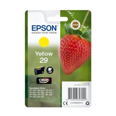 Image of Epson 29 Yellow Strawberry Genuine, Claria Home Ink