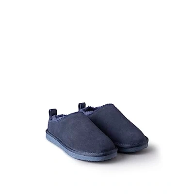 Image of Lakeland Leather Ladies&#039; Sheepskin Clog Slippers (Navy, uk_footwear_size_system, adult, women, numeric, medium, numeric_5)