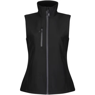 Image of TRA863 Honestly Made Womens Short Sleeve Body Warmer Black Regatta Professional