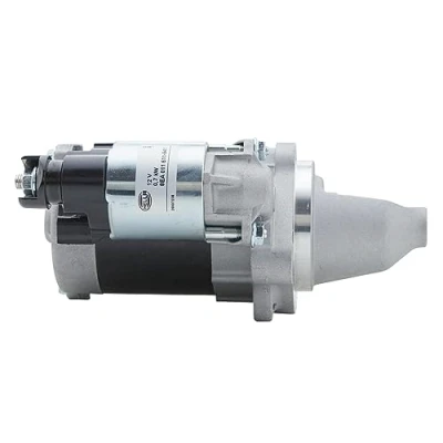 Image of 31200PWAG52, 31200RSHE01, DV4DA, DV4DJ Starter motor HELLA 8EA 011 611 941 12V 0,7kW 9 70mm HONDA: CIVIC 8 Hatchback, Jazz 2
