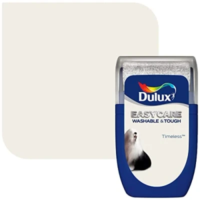 Image of Dulux Easycare Washable &amp; Tough Tester Paint, Timeless, 30 ml