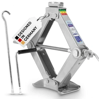 Image of Alca Germany Power Heavy Duty Car Scissor Jack 2 Ton Tonne Vehicle Lift Lifting Tool A436200