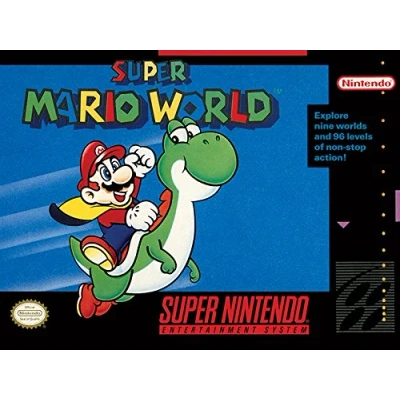 Image of &#039;Nintendo &quot;Super Mario Super World Canvas Art Print 30x40 cm
