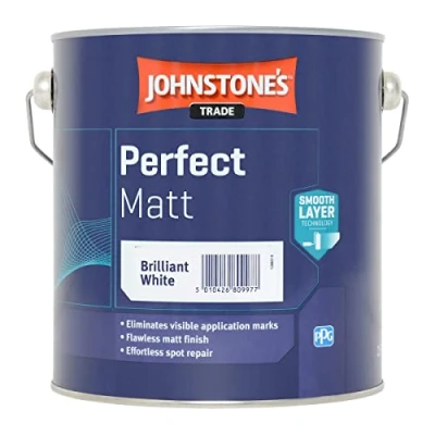 Image of Johnstones Perfect Matt Brilliant White 2.5L