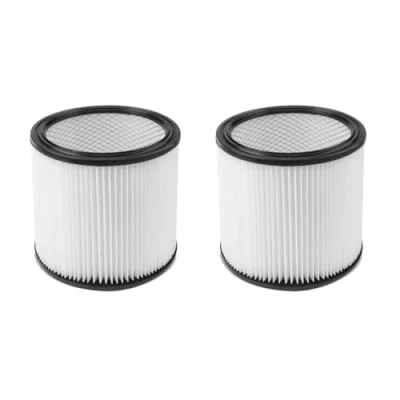 Image of 2 x Trade Shop cartridge filter/round filter/pleated filter compatible with ShopVac 87PM140040 K14 1400S P14 SQ18 P11 SQ185 14RT400A