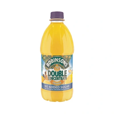 Image of Robinsons Double Concentrate Orange Squash 2x1.75ltr