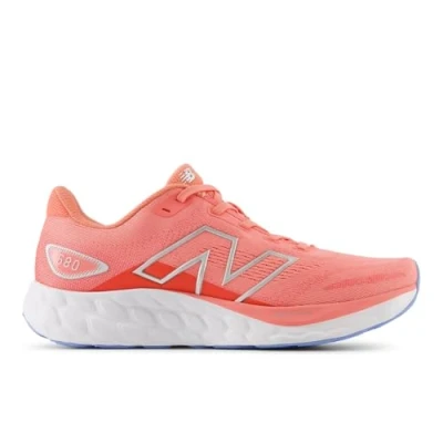 Image of New Balance Fresh FOAM 680 V8 Road running shoes, Women&#039;s, Size: 3.5, Sunfade red Textile/synthetics