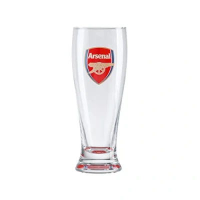 Image of FOCO Official Arsenal FC Football Crest on Base Glass