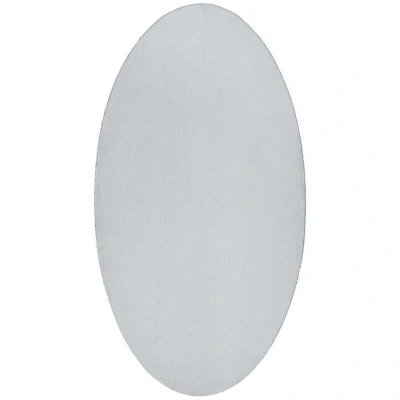 Image of vidaXL Rug &quot;HUARTE&quot; Grey 100x200 cm Oval