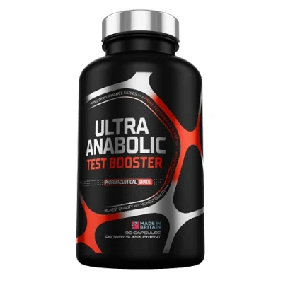 Image of Ultra Anabolic Testosterone Booster for Men, Support Formula Muscle Growth Energy &amp; Libido Enhancer, Magnesium Zinc Test Boost Supplement, 90 Vegan Capsules
