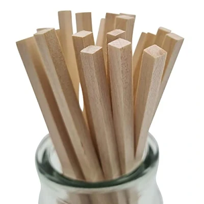 Image of Toffee Apple Sticks 140mm x 5mm Square Section Pack of 1000