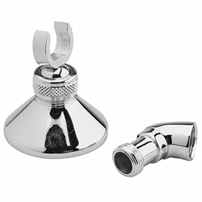 Image of Nuie A310A Wall Bracket &amp; Elbow Accessory, Silver