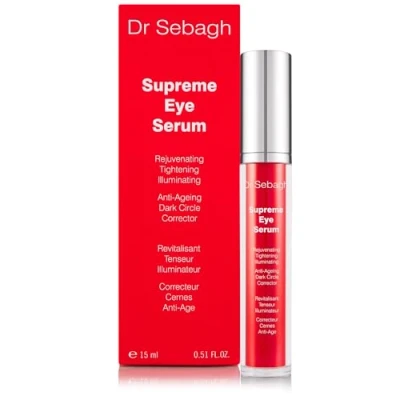 Image of Dr Sebagh Suprême Eye Serum: Advanced Roll On Formula for smoother, younger, firmer looking skin Reduces Puffiness, Dark Circles, Fine Lines and Wrinkles 15 ml
