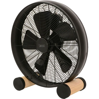 Image of Beacon Lighting table fan Breeze, black/ash Ø 41 cm, quiet