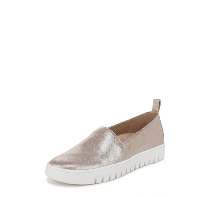 Image of Vionic Women&#039;s Uptown A Line Sneaker, Champagne Leather, 5.5 UK