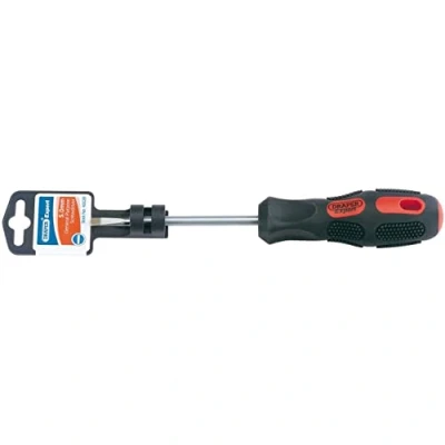 Image of Draper 40028 Expert Plain Slot Parallel Tip Screwdriver, 5mm x 100mm , Blue