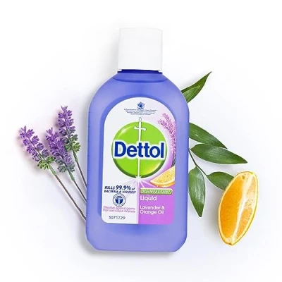 Image of Dettol Disinfectant Liquid Lavender and Orange 500 ml