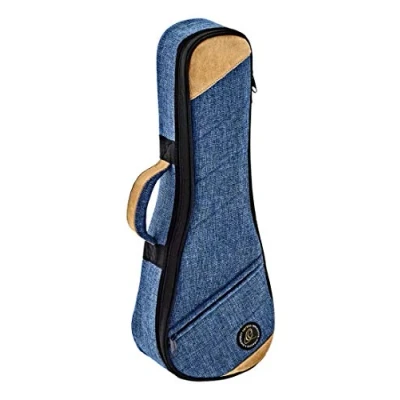 Image of ORTEGA Softcase for Soprano Ukuleles Ocean Blue (OSOCAUK SO OC)