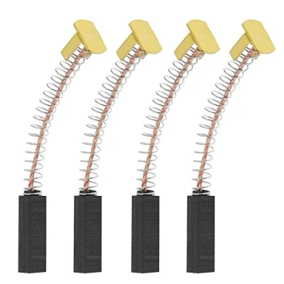 Image of ECSiNG 2 Pairs Motor Carbon Brushes Compatible wtih Pfaff 230 262 330 332 360 362 800 Sewing Machine Replacment Accessories 4x5x16mm