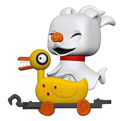 Image of Funko POP The Nightmare Before Christmas Zero in Duck Cart (GITD) #10
