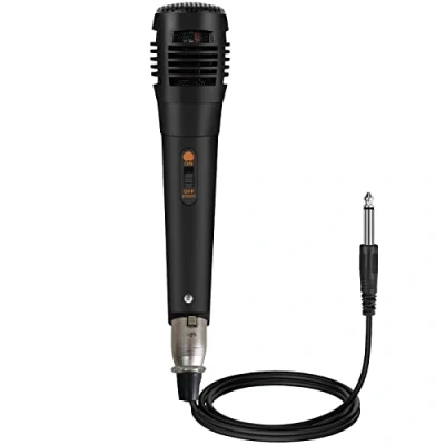 Image of Fashion Boutique store Wired Dynamic Cardioid Microphone,Microphone for karaoke machine,Wired Handheld Mic with On and Off Switch Singing,Karaoke,Live Vocal