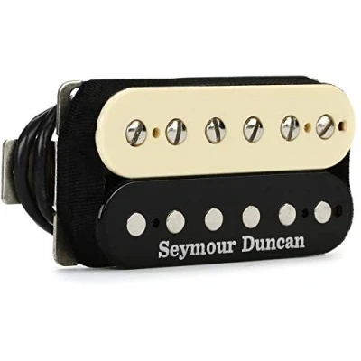 Image of Seymour Duncan SSH PG 1 N Zeb Pearly Gates Neck Zebra