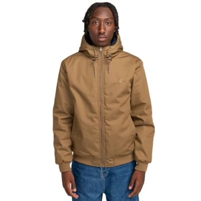 Image of Element Dulcey Bomber Jacket Men M Brown.