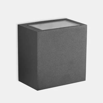 Image of Afrodita Outdoor LED Up Down Light Big Urban Grey IP66 19.3W 4000K Dimmable