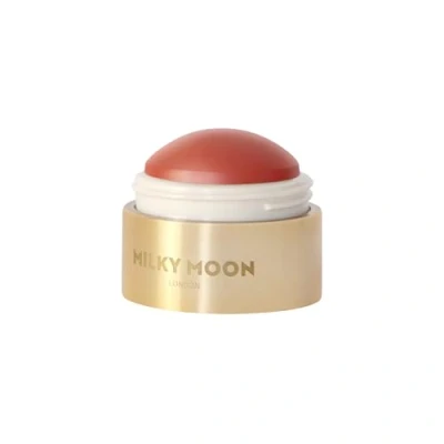 Image of Milky Moon London Stellar Cheeks Cream Blush, Long lasting, Lightweight Formula for Cheeks, Lips &amp; Eyes, Infused with Coconut Jojoba, Sweet Peach