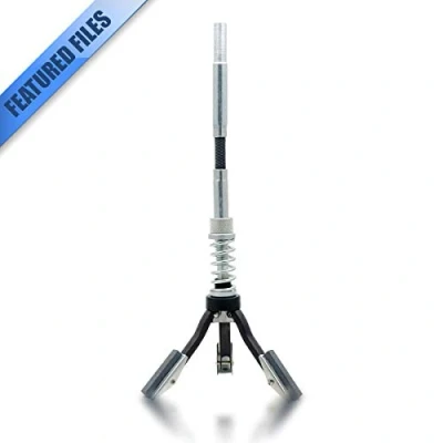 Image of HugeAuto Adjustable Cylinder Hone Deglazer, Car Engine Brake Stones Flexible Shaft 19mm To 64mm Honing Tension