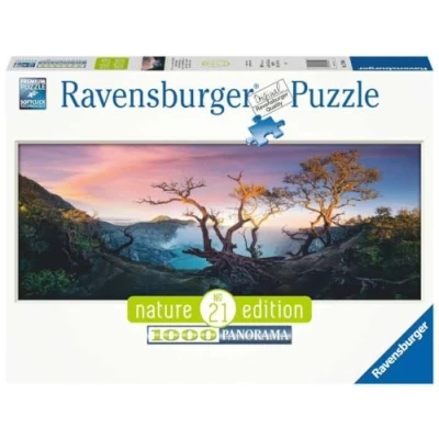 Image of RAVENSBURGER Puzzle 17094 Sulphuric Acid Lake on Mount Ijen, Java 1000 Pieces for Adults and Children from 14 Years with Landscape Motif