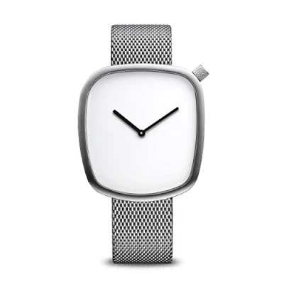 Image of BERING Unisex Analog Quartz Classic Collection Watch with stainless steel Strap and Sapphire Crystal 18040 004