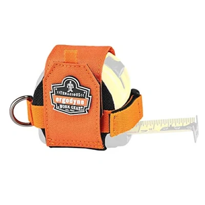 Image of Ergodyne 19770 Squids 3770 Tape Measure Holder, Orange