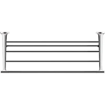 Image of Duravit Starck T Wall Mounted Towel Rack 24&quot; Chrome