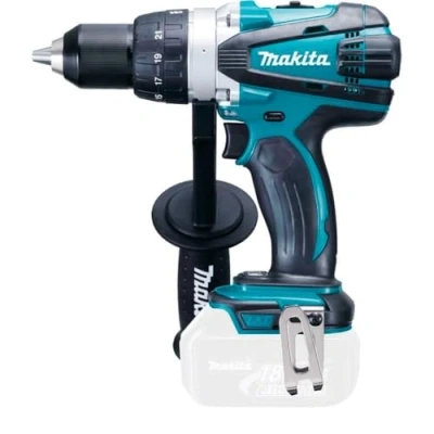 Image of Makita DDF458Z 18V Li Ion Drill Driver Batteries and Charger Not Included Small,Blue