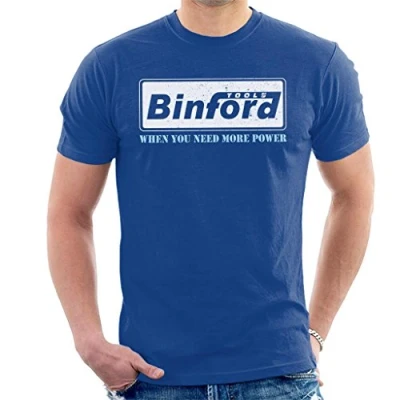 Image of Binford Tools Home Improvement Men&#039;s T Shirt Royal Blue