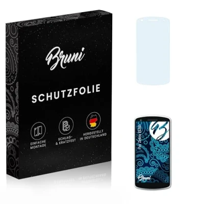 Image of Bruni Screen Protector compatible with Zebra EC50 Film, crystal clear Protective Film (2X)