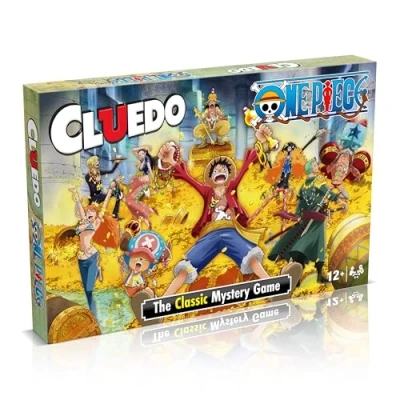 Image of Winning Moves One Piece Cluedo Mystery Board Game perfect for 26 players and makes a great gift anime fans aged 12 up