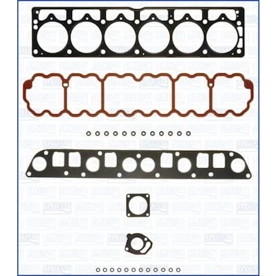 Image of 4636982AE Gasket Set, cylinder head AJUSA FIBERMAX 52147500 with gasket, valve stem seals JEEP: WRANGLER 2, Cherokee II