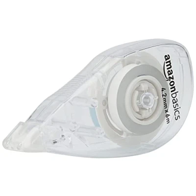 Image of Amazon Basics Correction Tape 4.2mm x 6m, 10 Pack