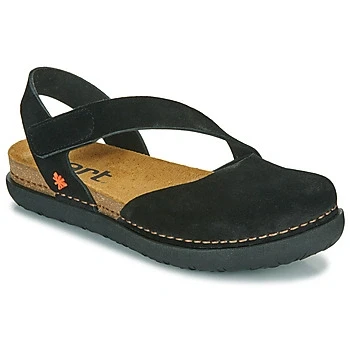 Image of ART Women&#039;s 1712s Rhodes Sandal, Black/White, 3.5 UK