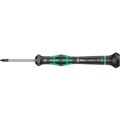 Image of Wera 2067 Elektronik u. Feinmechanik Torx Schraubendreher Taille (Schraubendreher) T 5 Klingenlän
