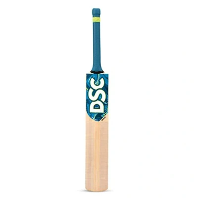 Image of DSC Drake Cricket Bat For Mens and Boys (Beige, Size 5) Material: Kashmir Willow Lightweight Free Cover Ready to play Intermediate Player