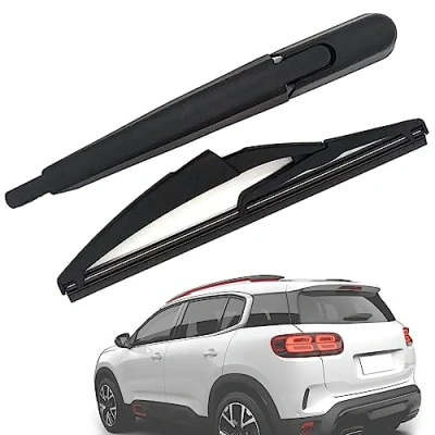 Image of Rear Wiper Arm Blade for Citroen C5 Aircross, Car Windscreen Windshield Wipers Set Replacement