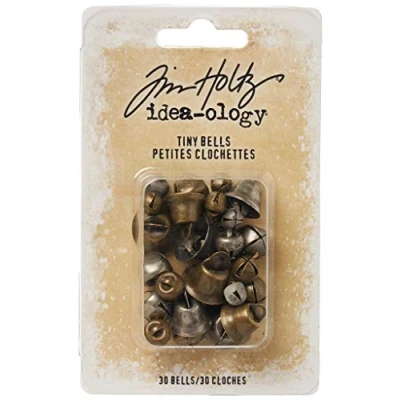 Image of Tim Holtz Advantus Tiny Bells IDEA OLOG, Metal, None, One Size