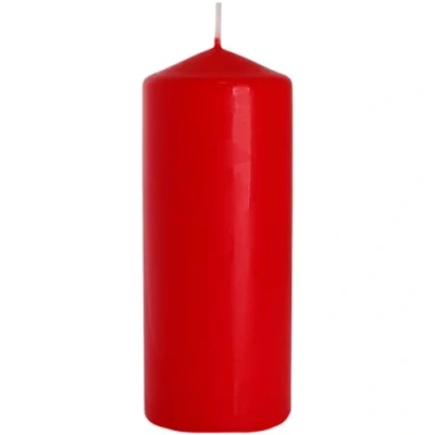 Image of That&#039;s Crackers! Red Pillar Candle 150mm x 60mm Single