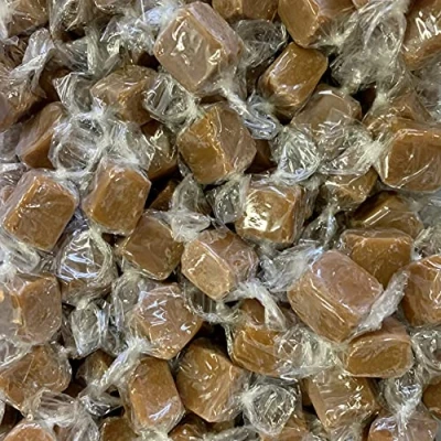 Image of Wrapped Vanilla Fudge 700g Re Sealable Pouch by The Gourmet Sweet Company